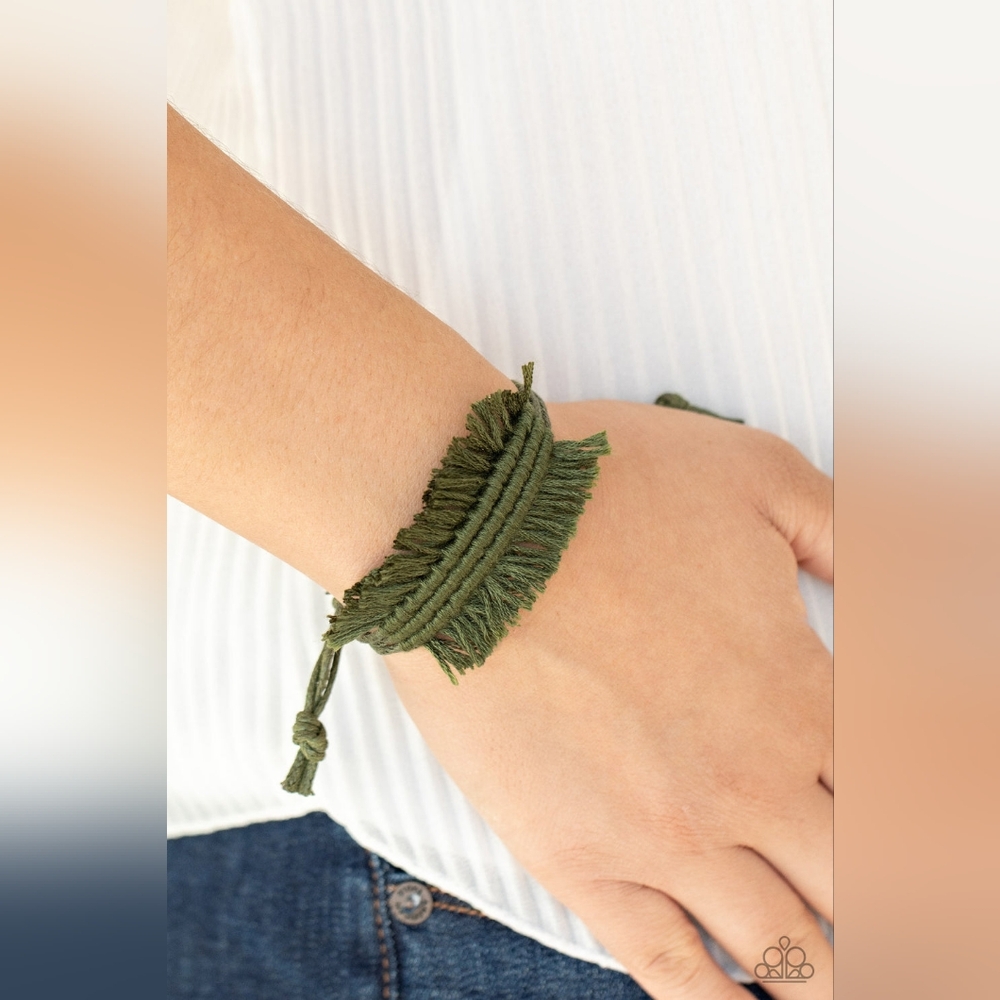 Make Yourself At Homespun Bracelet